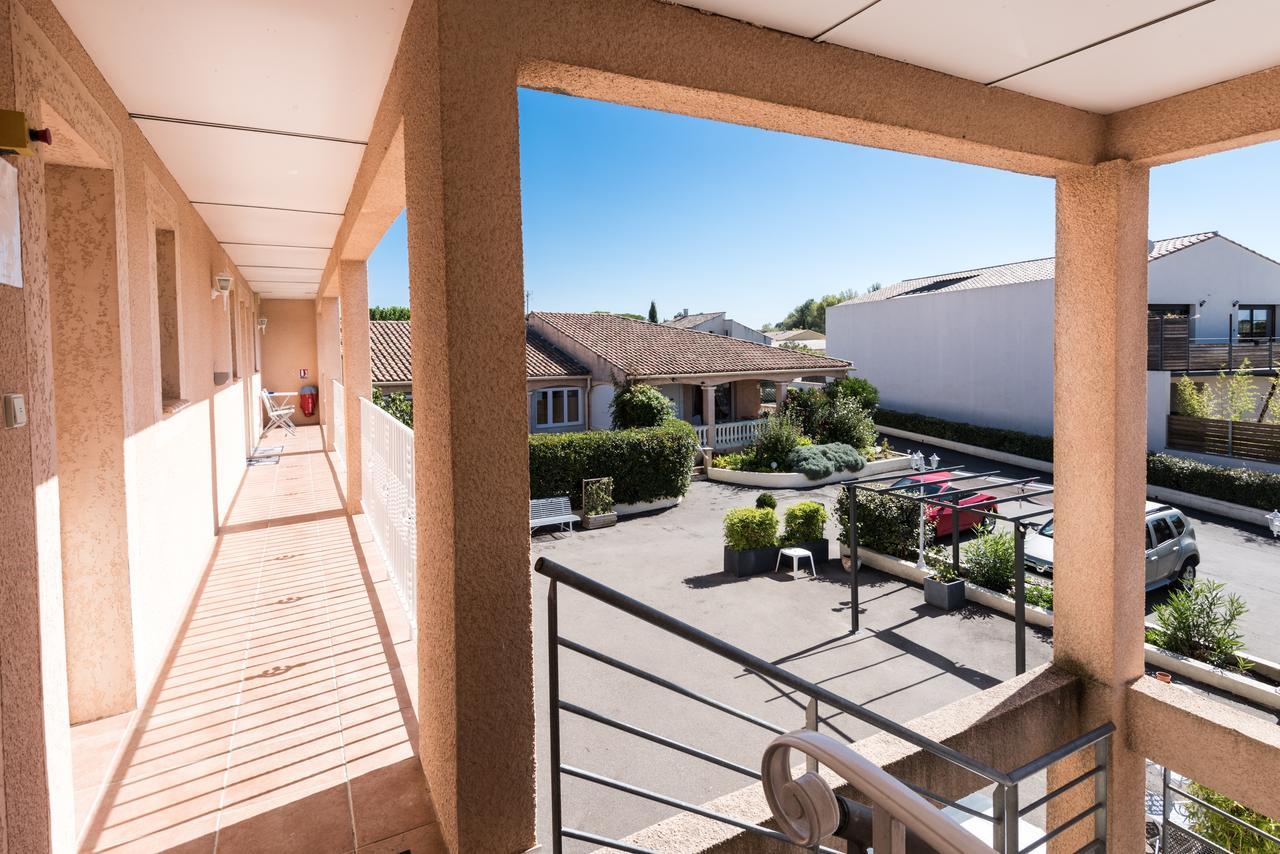 Le Grand Jardin Hotel Aujargues Eksteriør billede